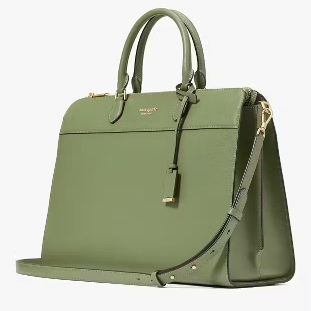 NWOT Kate Spade Morgan Laptop Bag Cedar Stand